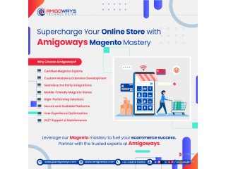 Best Magento Development Company in India - Amigoways