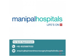 Appointment Neuro Spine Surgeon at Manipal