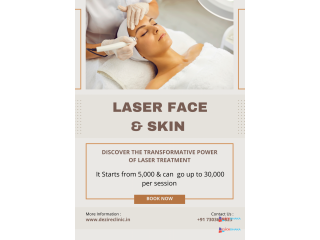 Cost For Laser Treatment for Face & Skin in India | Dezire Clinic