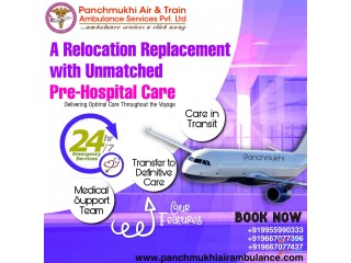 Get Hospital Like Air and Train Ambulance Services in Jabalpur By Panchmukhi