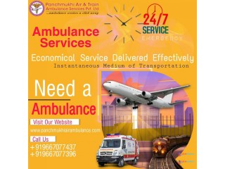 Choose Our Air and Train Ambulance Services in Hosur By Panchmukhi with Medical Attention