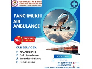 Take Trusted Panchmukhi Air and Train Ambulance Services in Ranchi with Capable Medical Team