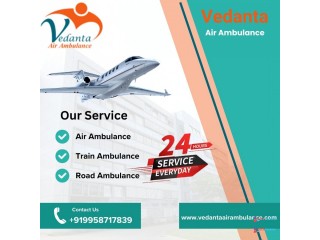 Choose Air Ambulance in Patna with Perfect Medical Attention by Vedanta