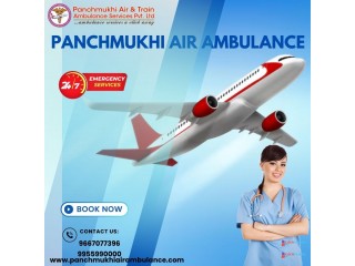 With Trained Medical Professional Use Panchmukhi Air and Train Ambulance Services in Dibrugarh