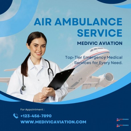 get-a-safe-and-comfortable-air-ambulance-service-in-gorakhpur-medivic-aviation-big-0