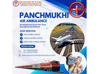 Take Reliable Panchmukhi Air and Train Ambulance Services in Patna with Medical Assistance