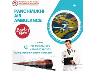 Opt for Panchmukhi Air and Train Ambulance Services in Mumbai for Fast Patient Transfer