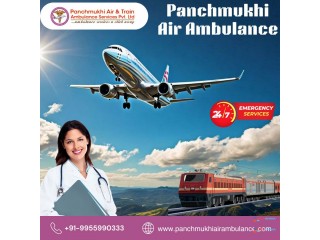 For Swift Transfer of patients Use Panchmukhi Air and Train Ambulance Services in Raipur