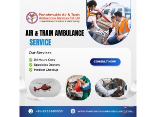 Choose High-Tech Air and Train Ambulance Services in Bhubaneswar by Panchmukhi