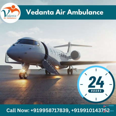 obtain-top-class-air-ambulance-from-bangalore-at-a-genuine-charge-by-vedanta-big-0