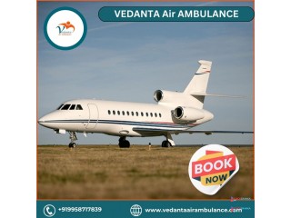 Book Air Ambulance from Kolkata with Matchless Medical Aid by Vedanta