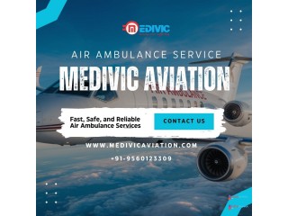 Transfer Patients Safely with Air Ambulance Service in Ranchi - Medivic Aviation