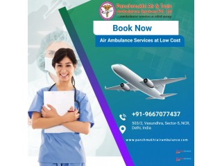 Choose Our Latest Modulo Air and Train Ambulance Services in Patna By Panchmukhi