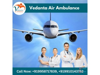 Take Air Ambulance from Ranchi with Superb Medical Care by Vedanta Air Ambulance