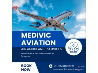 Safely Transfer Patients with Air Ambulance Service in Gorakhpur - Medivic Aviation