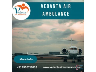 Use Air Ambulance in Kolkata with Entire Reliable Medical Treatment by Vedanta