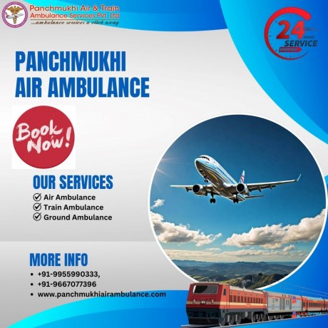 select-advanced-air-and-train-ambulance-services-in-mumbai-at-nominal-cost-by-panchmukhi-big-0