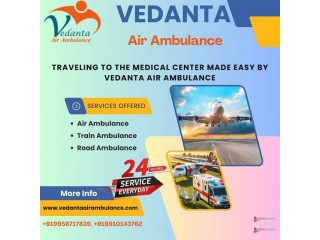 Choose Vedanta Air Ambulance Service in Bhopal with Superb ICU Support at Affordable Price