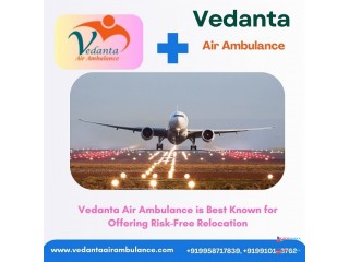 Book Vedanta Air Ambulance Service in Dibrugarh with a high-tech Medical Kit