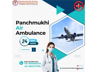 Book Panchmukhi Air and Train Ambulance Services in Mumbai with Outstanding Medical Setup