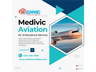 24/7 Emergency Air Ambulance Service in Gorakhpur – Medivic Aviation