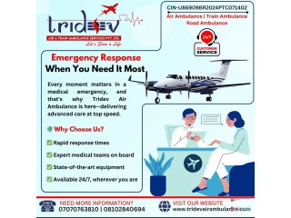 Tridev Air Ambulance Services in Patna | Fast & Reliable Medical Evacuation