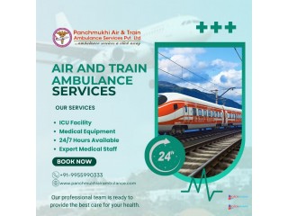 Choose The Time-Saving Air and Train Ambulance Services in Bikaner by Panchmukhi