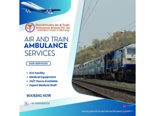 In Bathinda, Book Our Panchmukhi Air and Train Ambulance Services with a Safe Guarantee