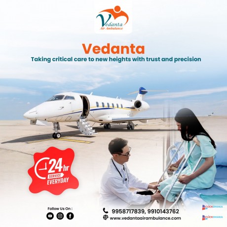 choose-air-ambulance-in-kolkata-with-superior-medical-treatment-of-vedanta-big-0