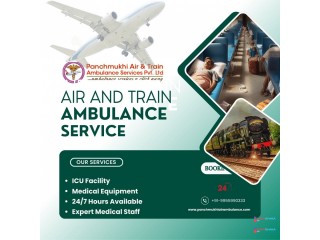 Use Clean Safe Air and Train Ambulance Services By Panchmukhi in Amritsar