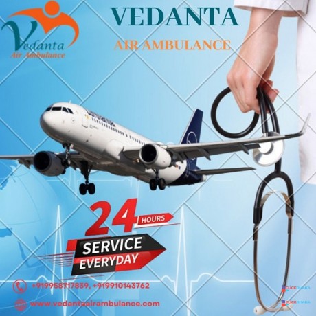 get-medical-support-vedanta-air-ambulance-service-in-siliguri-at-reasonable-price-big-0