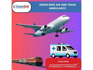 Get Commendable Doctors Team inside Greenbird Air and Train Ambulance Services in Delhi