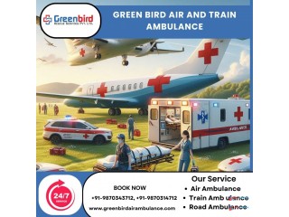 Utilize Greenbird Air and Train Ambulance Services in Patna with Certified Medical Crew