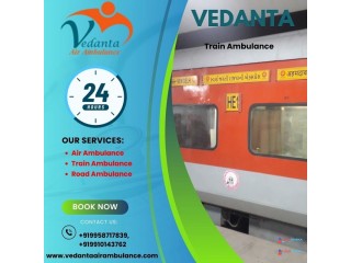 Choose Vedanta Train Ambulance Service in Asansol for Safe and Reliable Patient Shifting