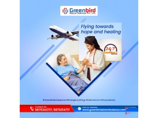 Get Affordable Greenbird Air and Train Ambulance Services in Chennai with Commendable Medical Crew