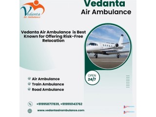 Hire Vedanta Air Ambulance Service in Hyderabad for Rapid and Comfy Patient Transfer