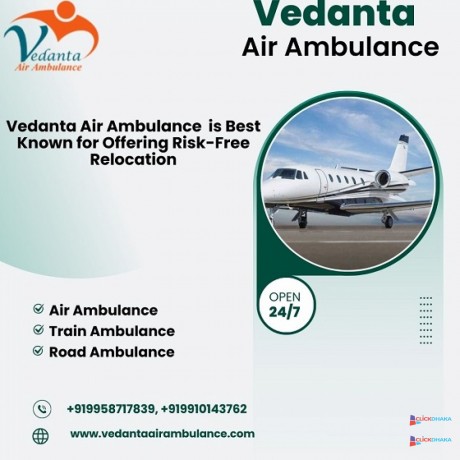 hire-vedanta-air-ambulance-service-in-hyderabad-for-rapid-and-comfy-patient-transfer-big-0