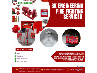 Comprehensive Fire Fighting Services in Hyderabad by BK Engineering