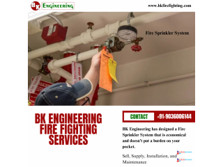 BK Engineering: Trusted Fire Fighting Services in Lucknow