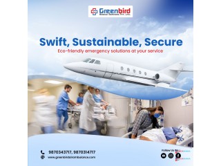 Choose Greenbird Air and Train Ambulance Services with High Medical Facility in Kolkata