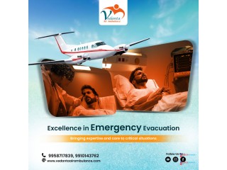 Choose Air Ambulance from Patna with Trusted Medical System by Vedanta