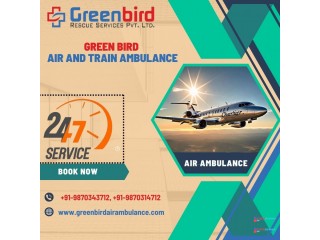 Choose Greenbird Air and Train Ambulance Services in Delhi with Top Medical Services