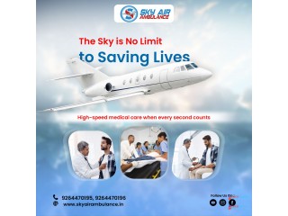 Choose Sky Air Ambulance from Patna with Perfect Medical Care at a Low Charge