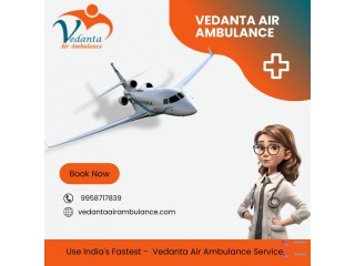 Select Air Ambulance from Mumbai with Skilled Medical Group by Vedanta