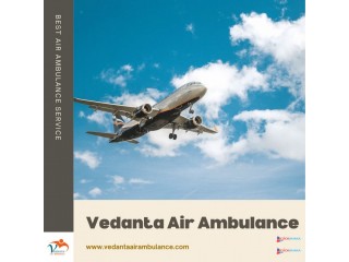 Take Air Ambulance from Kolkata by Vedanta with Perfect Medical Support