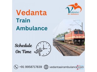 Cost Effective and Reliable Train Ambulance Service in Patna by Vedanta