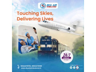 Select Air Ambulance in Kolkata with Trusted Medical Setup by Sky Air Ambulance