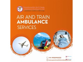 Reach Your Destination Safely Through Panchmukhi Air and Train Ambulance Services in Patiala