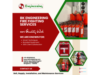 Stay Safe with BK Engineering’s Fire Fighting Services in Pune