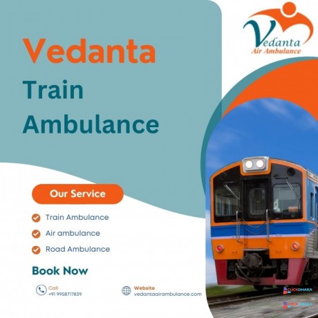 best-train-ambulance-service-in-kochin-by-vedanta-with-a-qualified-team-of-doctors-big-0